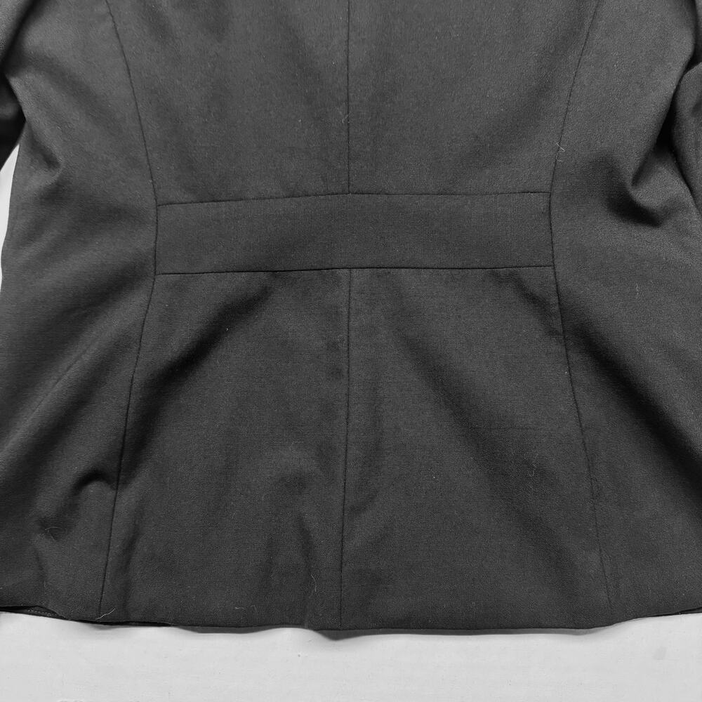 Semantiks Fitted Wool Dressy Holiday Career Work Lined Jacket Black Women 10 - Picture 9 of 10